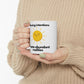 Sun Morning Intentions Coffee Mug | Creating Abundant Realities Morning Intentions Funny Motivational Gift For Women Friendship Best Friend Birthday You Got This Affirmation Motivational Gift
