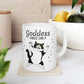 Goddess Energy Coffee Mug | Funny Motivational Gift For Women Friendship Gift Best Friend Birthday You Got This Affirmation Gifts Motivational Gift