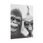 Statue of Liberty NYC Alien Bigfoot Rolled Poster