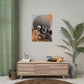Biggest Ball of Twine Tourist Bigfoot Alien Rolled Poster