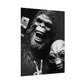 Retro Selfie with Alien Bigfoot Rolled Poster