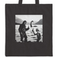 Loch Ness Monster Lake Bigfoot Alien 100% Cotton Canvas Tote Bag