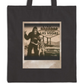 Las Vegas Welcome Sign Alien Bigfoot 100% Cotton Canvas Tote Bag