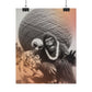 Biggest Ball of Twine Tourist Bigfoot Alien Rolled Poster