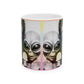 Ice Cream Break with Alien Bigfoot Ceramic Novelty Coffee Mug (11oz)