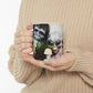 Ice Cream Break with Alien Bigfoot Ceramic Novelty Coffee Mug (11oz)