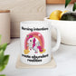 Unicorn Morning Intentions Coffee Mug | Creating Abundant Realities Morning Intentions Funny Motivational Gift For Women Friendship Best Friend Birthday You Got This Affirmation Motivational Gift