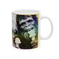Ice Cream Break with Alien Bigfoot Ceramic Novelty Coffee Mug (11oz)