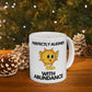 Happy Sun Aligned With Abundance Coffee Mug | Badass Affirmations Funny Motivational Gift For Women Friendship Gift Best Friend Birthday You Got This Affirmation Gifts For Women Motivational Gift