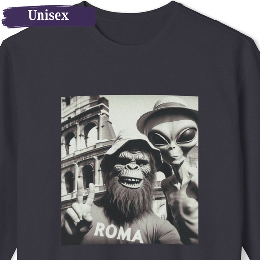 Rome Colosseum Italy Tourist Unisex Crewneck Sweatshirt