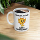 Happy Sun Aligned With Abundance Coffee Mug | Badass Affirmations Funny Motivational Gift For Women Friendship Gift Best Friend Birthday You Got This Affirmation Gifts For Women Motivational Gift