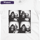 Vintage Photo Booth Alien Bigfoot T Shirt Women's