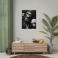 Retro Selfie with Alien Bigfoot Rolled Poster
