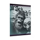Mount Rushmore National Park Alien Bigfoot Rolled Poster