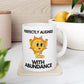Happy Sun Aligned With Abundance Coffee Mug | Badass Affirmations Funny Motivational Gift For Women Friendship Gift Best Friend Birthday You Got This Affirmation Gifts For Women Motivational Gift