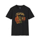 Funny Halloween T-Shirt for Men Bigfoot Alien Watch Scary Movies Dracula
