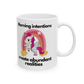 Unicorn Morning Intentions Coffee Mug | Creating Abundant Realities Morning Intentions Funny Motivational Gift For Women Friendship Best Friend Birthday You Got This Affirmation Motivational Gift