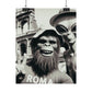 Rome Colosseum Italy Tourist Rolled Poster