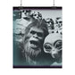 Mount Rushmore National Park Alien Bigfoot Rolled Poster