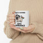 Funny Pug Aligned With Abundance Coffee Mug | Badass Affirmations Funny Motivational Gift For Women Friendship Gift Best Friend Birthday You Got This Affirmation Gifts For Women Motivational Gift