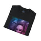 Funny Halloween T-Shirt for Men Bigfoot Alien Dracula Frankenstein Wolf Man