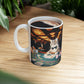 Blackjack Mug Funny Cat Coffee Mug (11 oz.) For Cat Lovers Las Vegas Gift