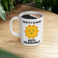 Sun Shining Aligned With Abundance Coffee Mug | Badass Affirmations Funny Motivational Gift For Women Friendship Gift Best Friend Birthday You Got This Affirmation Gifts For Women Motivational Gift