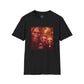 Funny Halloween T-Shirt for Men Bigfoot Alien Trick-or-Treat