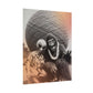 Biggest Ball of Twine Tourist Bigfoot Alien Rolled Poster