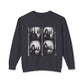 Vintage Photobooth with Bigfoot Alien Unisex Crewneck Sweatshirt