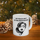 Protecting Peace Coffee Mug | Badass Affirmations Funny Motivational Gift For Women Friendship Gift Best Friend Birthday You Got This Affirmation Gifts For Women Motivational Gift