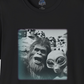 Mount Rushmore National Park Alien Bigfoot Men's Tee