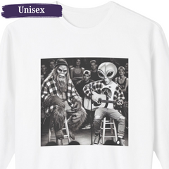 90s Acoustic Set | Music T-Shirts | Guitar Unisex Crewneck Sweatshirt