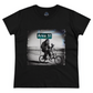 Area 51 Tandem Bike Alien Bigfoot T Shirt Women's