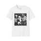 Bigfoot & Alien Meet Santa Portrait Men's Short Sleeve Christmas Shirt